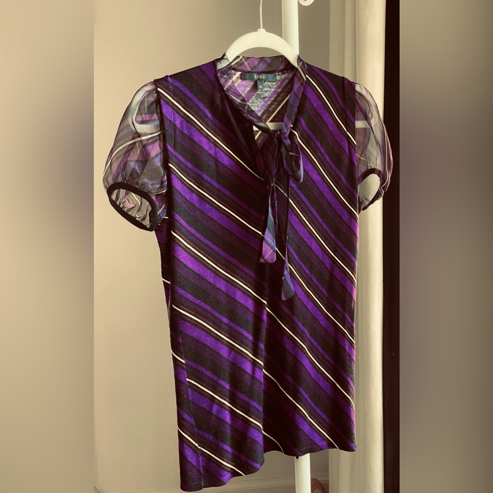Gucci Cashmere & Silk Top / M